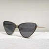 2024 Luxusdesigner neuer Luxus -Designer -Familie Bs New Cat's Eye Sonnenbrille Mode Männer- und Frauen -Ins Beliebte Online -Stars gleiche Sonnenbrille BB0191 Style 1