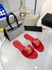 Designer Women's Sandals and Slippers Latest Feast Fashion Elegant Box Dust Bag Women's Flat Heels 35-43