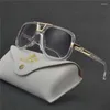 Lunettes de soleil mode femmes 2023 haute qualité France marque concepteur luxe lunettes de soleil noir carré lunettes de soleil pour homme NX