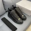 Najlepsze marka Sneakers Arena Mens Casual Shoe High-top platforma Sneaker dla męskiej płaskiej skórzanej skórzanej imprez