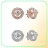 الجملة- سحر CZ Diamond Stud أقراط مجوهرات مصممة فاخرة لـ 925 STERLING SILVER مع أقراط BOX LADY STUD 8344165