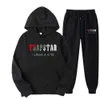 Men's Tracksuits FW Trapstar Men Women Tracksuit Brand Printed Streetwear Sportswear WarmTwo Pieces Set Hoodie Pants Jogging Hooded Leisure trend 552ess