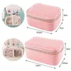 Jewelry Pouches 2023 Snake Pattern PU Leather Box Zipper Display Organizer Portable Travel Storage Case Wholesale