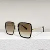 Hochqualitäts modische neue Luxusdesignerin Xiangnanas neuer Online -Promi Tiktok gleiche Art Persönlichkeit Frauen vielseitige Mode Sonnenbrille CH3466