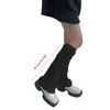 Women Socks Summer Thin Bubble Lace Long Harajuku Japanese Style Pleated Ruched Textured Ruffle Hem Baggy Drop