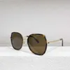 Hochwertige modische Luxusdesignerin Sonnenbrille Oma Xiangs neuer Star Online -Promi personalisierte Mode vielseitiger Ins Style 1 Sonnenbrille CH3467