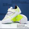 Chaussures habillées Senage Children de haute qualité Soccer Boys Girls Élèves non glisses Splint Training Football Shoe Kids Futsal Turf Sneakers 230804