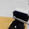 Sterling Silver Vermeil Moissanite Earrings Studs Iced Out Vvs S925 6.5mm Diamond Earring Gold Plated Hip Hop Luxury Icy Jewelry