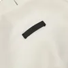 23FW 미국 플록 링 프린트 남자 풀오버 까마귀 가을 겨울 패션 스트리트웨어 후드 셔츠