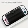 Mesh Pocket Case för Nintendo Switch NS Console Joycon Game Accessory Carrying Bag Protector Portable Travel Case