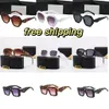 sunglasses Fashion Designer Sunglasses Goggle Beach Sun Glasses For Man Woman Optional Good Quality with box glasses