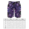 Herenshort Mystieke lotusbloem Mandala Board Zomer Spirituele bloemenprint Running Beach Short Pants Fast Dry Design Trunks