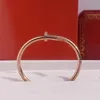 Skórzana bransoletka wysoka edycja Mała model Slim Bracelet Brzechlety dla kobiet Menjewelry Designer Projekt biżuterii