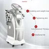 7 I 1 Unoisetion Cavitation 80K /40K Ultraljud Vakuum RF Radiofrekvens Bio Kall hud åtdragning Ansiktslyftning Celluliter Borttagning Maskin Body Shaping Machine