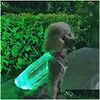 Abbigliamento per cani Led Incandescente Cat Usb Ricaricabile Colorf Forniture per animali luminosi anti-smarrimento Drop Delivery Home Garden Dhppz