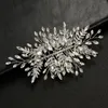 Hair Clips Alloy Rhinestones Comb Headdress Non-slip Strong Grip No Hurt Combs For Girlfriend Wife Lover Mom Gift B88