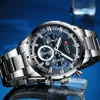 Montres-bracelets Relogio Masculino CURREN Mode Hommes Montres Top Marque De Luxe Montre-Bracelet À Quartz Horloge Montre Hommes Étanche Chronographe 230804