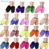 Slippers Women's artificial fur leg insulation boots with vibrant neon fur plush leg shoes cuffs carnival parties calf length socks Z230805