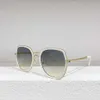 Hochwertige modische Luxusdesignerin Sonnenbrille Oma Xiangs neuer Star Online -Promi personalisierte Mode vielseitiger Ins Style 1 Sonnenbrille CH3467