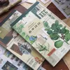 Клейкие наклейки 50 листов винтажные периодические наклейки книга книги Diy Craft Creativally Pashi Memo Pad ScrapBooking Ins Стандартные товары 230804