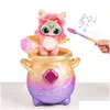 Dekorative Objekte Figuren Magic Mixies Spielzeug Harz Handwerk Rosa Al Cadron Misting Kinderspielzeug Cartoon Zauberstab Nebel Geschenke 220928 Drop Dh70R