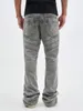 Jeans da uomo Denim invecchiato lavato vintage per uomo Donna Bottoni Grunge Inverno Goth Abbigliamento Streetwear Y2k Pantaloni Pantaloni