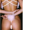 2023 neue Heiße Federn Bh Dessous Set Thongs Sexy Porno Unterwäsche Frauen Körper Rüschen Spitze Sissy Erotische Outfits Fee Intim