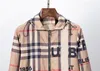 Mode Heren Jas Herfst En Winter Uitloper Windjack Plaid Hoodie Rits Capuchon Jassen Jas Buiten Hip Hop herenkleding M-3XL * 16