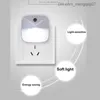 Lampade Sfumature Luci notturne Sensore di controllo della luce senza fili LED EU US Plug Dusk-to-Dawn per Baby Kids Comodino Camera da letto Corridoio Lampada Z230805