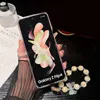 Flip5 Chameleon Bling Rhinestone -fall för Samsung Galaxy Z Flip 5 4 3 Flip4 Zflip5 Luxury Girls Shinny Diamond Folding Hard PC Acrylic TPU Clear Phone Cover Hud Strap