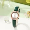 Montres de mode pour femmes montres de luxe de haute qualité à quartz-batterie en cuir 22 mm