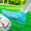 Soccer Cleats klänningskor Kvalitet Hållbart grossist utomhusföreningen Fotbollssko Futsal Training Matches Sneakers Storlek