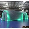 Sayok Uppblåsbar tunnel Sports Entrance Tunnel Party Sports Event Exhibition Promotion Tent (Gray 29,5 x 6,56 x 8,2 fot)