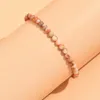 Strand 4/6/8/10mm Natural Stone Beads Bracelet For Women Men Aquamarines Jades Jewelry Agates Elastic Bangle Bracelets