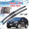 For KIA Sorento XM 2010 2011 2012 2013 2014 R Accessories Front Car Windshield Windscreen Wiper Blade Brushes Cutter U J Hook2895