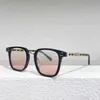 2023 New luxury designer CH0769 star online red same style sheepskin woven leg Sunglasses fashion square sunglasses for women