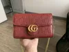 Brand Designer Fashion Bag Marmont Love Heart V Wave Pattern Tamponne Borse Borse a catena Crossbody Lady Lady Leather Classic Style Borse