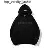 Nouveau 23ss Ess Hoody Luxury Hoodies Designer Pull Sweats Loose Long Sleeve Hooded Jumper Mens Womens Fashion brand Streetwear Lovers Tops Vêtements à capuche