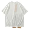 Magliette da uomo T-Shirt LACIBLE Hop Mens Streetwear Hip 3D Bear Patchwork Maglietta Harajuku Cotone sciolto Manica corta Oversize O-Collo Tees