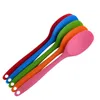 Spoons Cake Butter Spata Sile Spoon Mixing Long-Handled Cooking Utensils Tableware Kitchen Soup Mixer Tools Drop Delivery Home Garden Dhsua