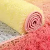 Carpets High Quality 40mm Gradient Plush Carpet Super Soft Non Slip Living Room Rug Children's Area Play Bedroom Floor Mats