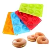 Backformen 6 Mulden Donutform DIY Kuchen Mod Küchenwerkzeug Schokolade Keks Antihaft-Süßigkeit 3D Sile Pan Drop Lieferung Hausgarten Di Dhot8