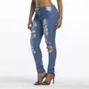 Продажа женских джинсов для женщины 2023 Сексуальные высокие тали