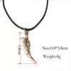 Pendant Necklaces Classic Vintage Metal Spike Necklace Hunting Talisman Holiday Party Gift Men Women Jewelry