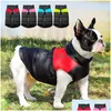 Dog Apparel For Small Medium Large Dogs Pug French Bldog Winter Pet Puppy Chihuahua Coat Jacket Windproof Clothes Drop Delivery Home Dhswc