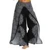 Kvinnors avslappnade byxor lapptäcke bekvämt baggy yogastryck Aladdin harem hippie boho färgglad