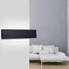 Applique murale moderne minimaliste créative chevet salon chambre allée escalier couloir lumière LED cadre en aluminium