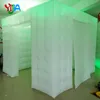 10FT/3M Large Inflatable Studio Background with LED Bar Light Color Change Wedding Party LED Studio for Sale