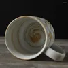 Mokken Europese Retro Keramische Pull Mok Latte Koffiekopje Instant Creatieve Grote Capaciteit Paar Gift