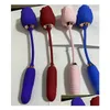 Altri articoli per massaggi Vibratori rosa Adt Toys Vibratore per succhiare il clitoride S Intensa aspirazione Lingua leccata Stimolatore del clitoride Capezzolo Masr per Drop Dh3Bs